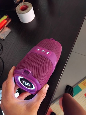 TG Wireless Small Bluetooth Speaker used with aux, USB, memory card slot