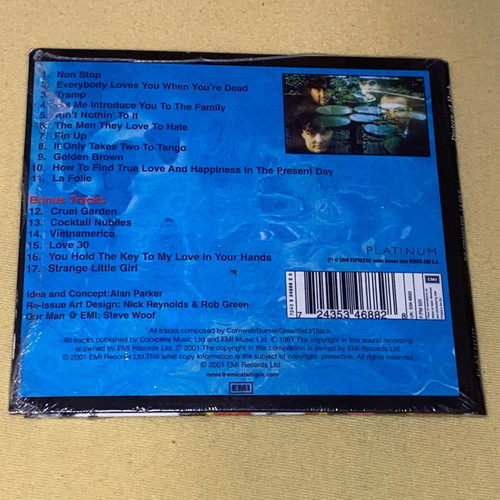 The Stranglers La Folie CD new, rare rock with bonus tracks