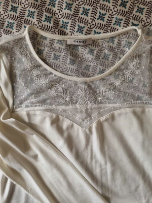 White bodysuit new, size Large