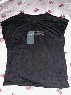 Oysho New Perspectives T-shirt like new, size M, anthracite