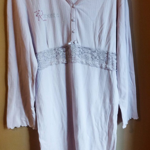 Mystico cotton nightgown pink like new, size L
