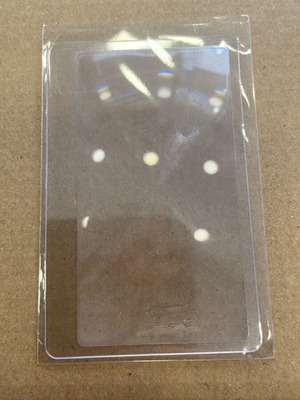 Magnifying glass 3x credit card size new