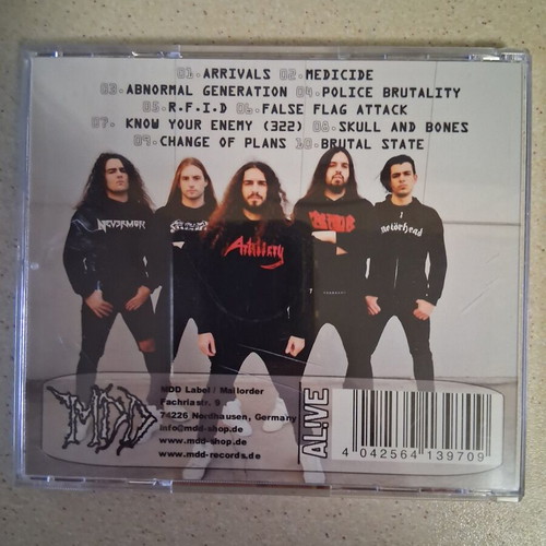Exarsis The Human Project CD, German edition 2015, metal