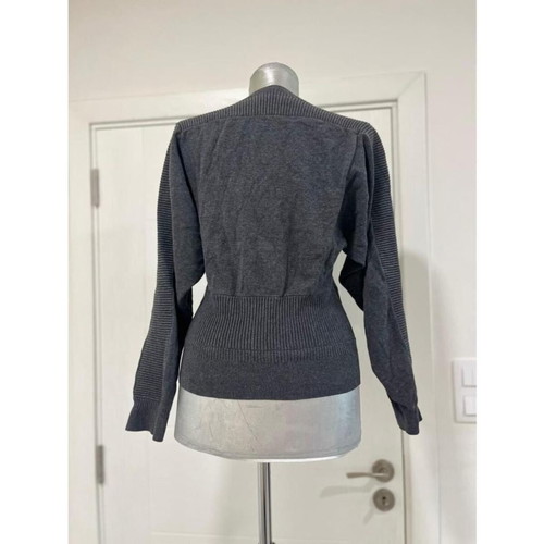 AllSaints Women Tide Jumper Sweater used, size UK10 EU38, grey cotton