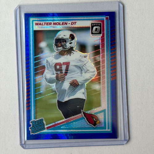 2025 Panini Donruss Optic Rated Rookie Walter Nolen Purple Shock card new
