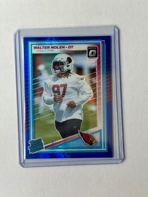 2025 Panini Donruss Optic Rated Rookie Walter Nolen Purple Shock card new