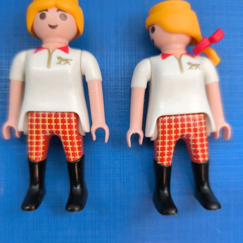 Playmobil with two figures like new