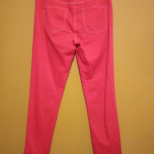 Laura Ashley pants new, size UK 12, red, elastic