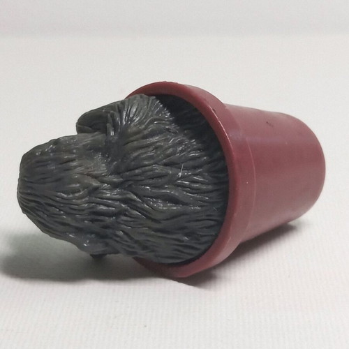 Miniature dog in flowerpot 1994 vintage collectible like new