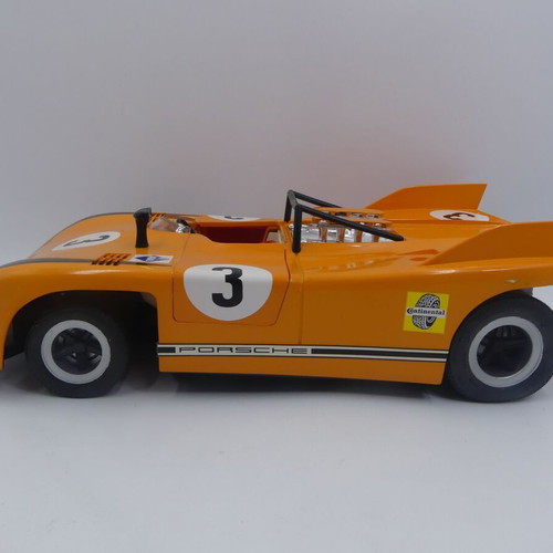 Carrera Structo Porsche 908 R/C Race Car used vintage rare 1/12