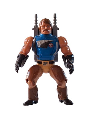 Vintage Mattel Masters of the Universe Rio Blast figure used collectible