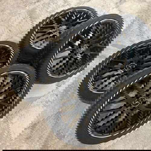 Ζάντες AMG 19" με λάστιχα σαν καινούργιες για Mercedes-Benz