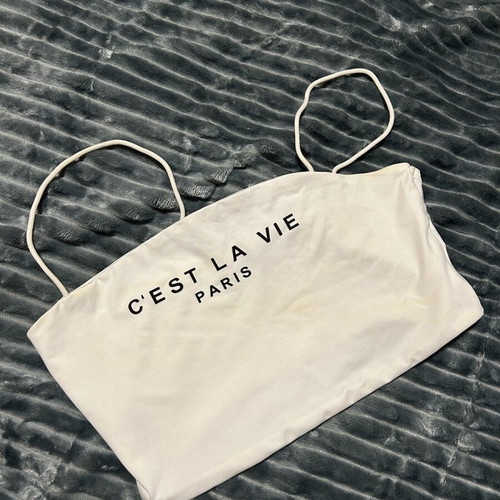 Short white top like new, size XS