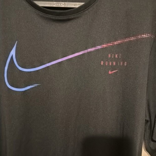 Nike athletic shirt like new, black, size M