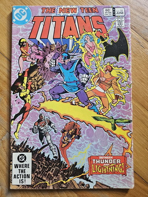The New Teen Titans #32 comic book used, DC Comics 1983