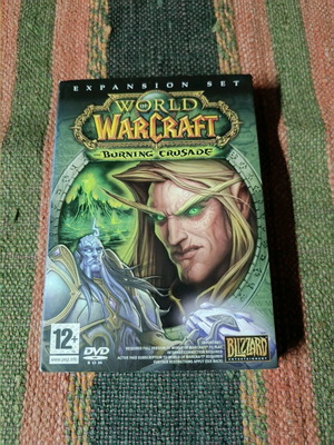 World of Warcraft Burning Crusade used, collectible PC game