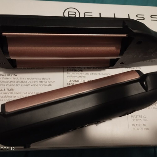 Bellissima 2-in-1 hair straightener and waver