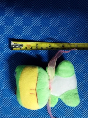 Plush frog used, small