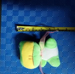 Plush frog used, small