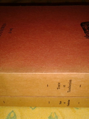 Tacite Histoires used, 2 volumes, Paris 1968