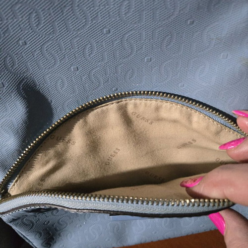Guess backpack like new, small size 26×20, turquoise