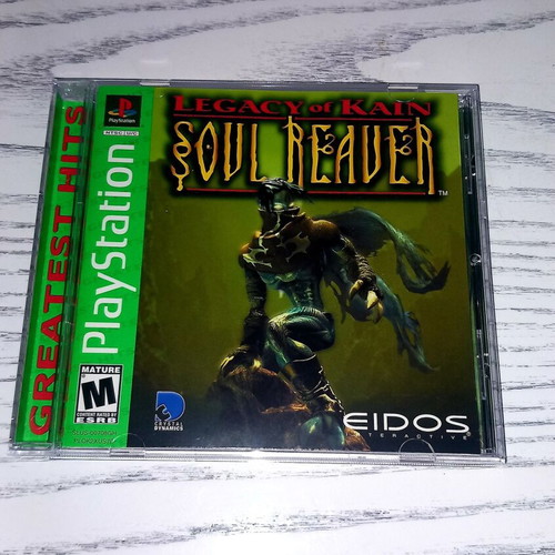 Legacy of Kain Soul Reaver PS1 game like new, US NTSC