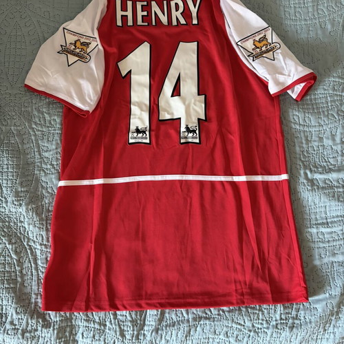 Arsenal Home Jersey 2003/04 Invincibles Henry #14 Large
