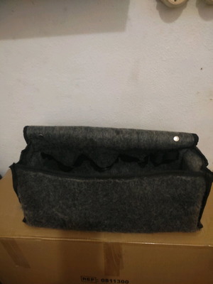 Car bag used, practical with scratch fastening