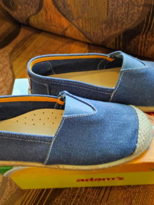 Adams espadrilles size 34 used, blue