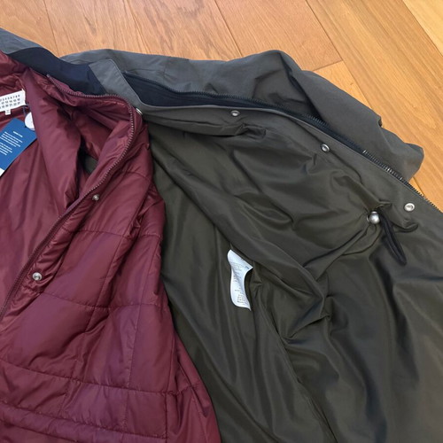 Maison Margiela jacket new men's parka with detachable vest size XL