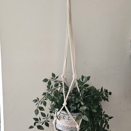 Macrame Rope for Small Flower Pots new, 80cm