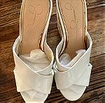  jESSICA SIMPSON patent leather mules 37 size