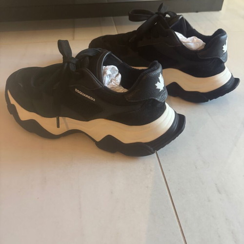 Dsquared2 Wave sneakers like new, size 39, black