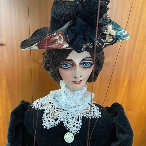 Authentic Czech Marionette new, height 60-70 cm