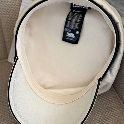Karl Lagerfeld Casket like new, cotton and linen, camel color