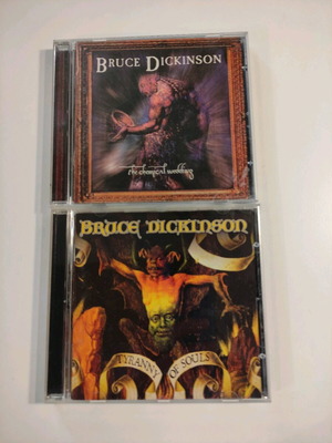 Bruce Dickinson The Chemical Wedding and Tyranny Of Souls CD used, metal