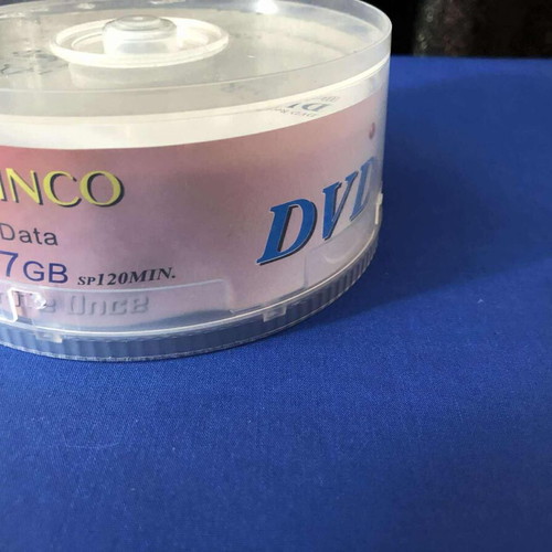 Princo DVD 4.7GB Write Once new, pack of 25 discs