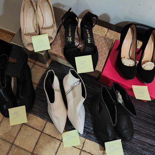 Voi & Noi heels and ankle boots used, pack of 6 pairs