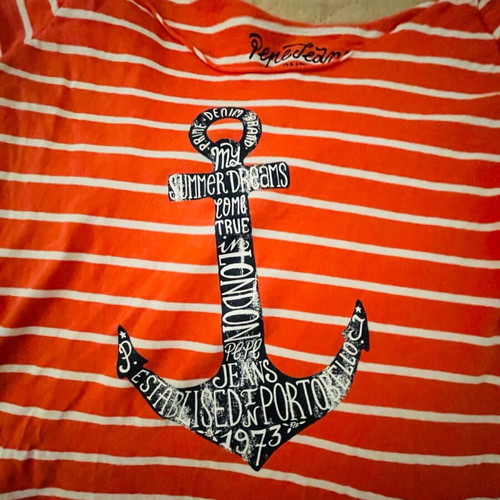 Pepe Jeans women's striped t shirt like new