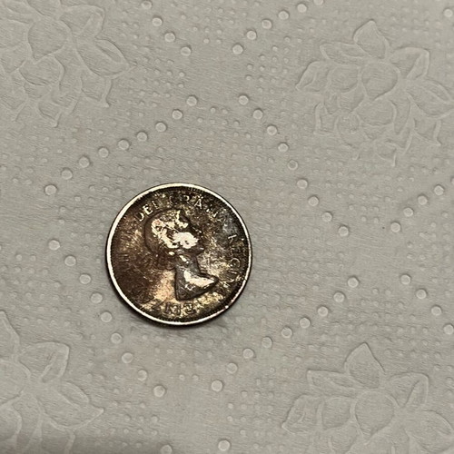 Canada 1960 coin used