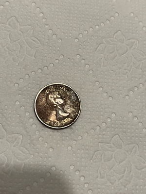 Canada 1960 coin used