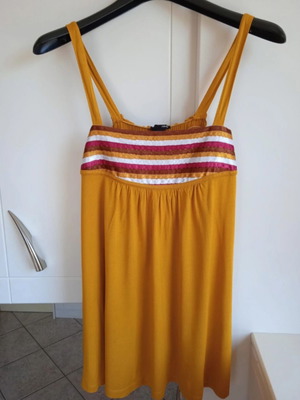 H&M Loose Blouse with Straps like new, size S