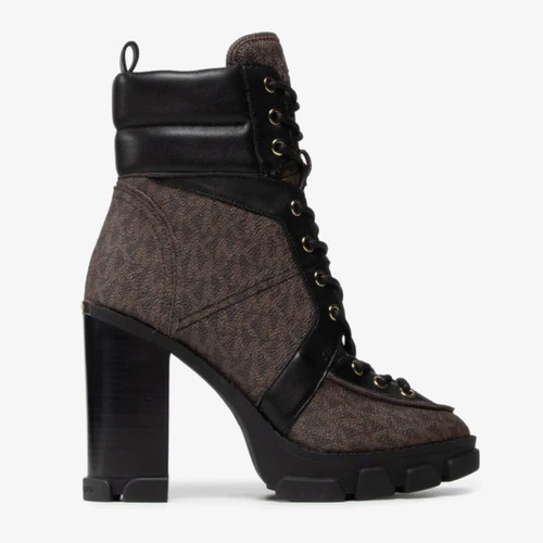 Michael Kors ankle boots brown black size 39 like new