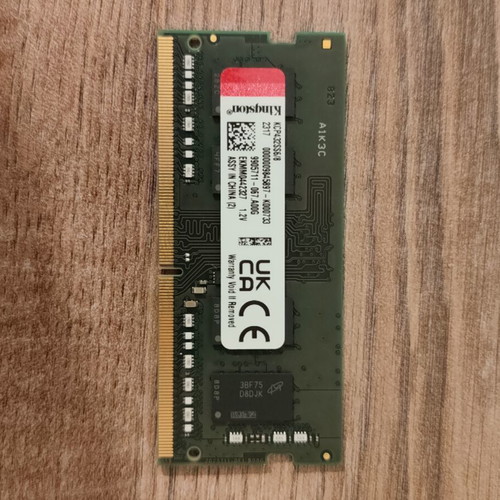 Kingston 8GB DDR4 3200MHz laptop RAM like new