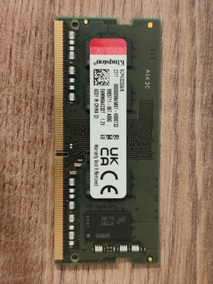 Kingston 8GB DDR4 3200MHz laptop RAM like new