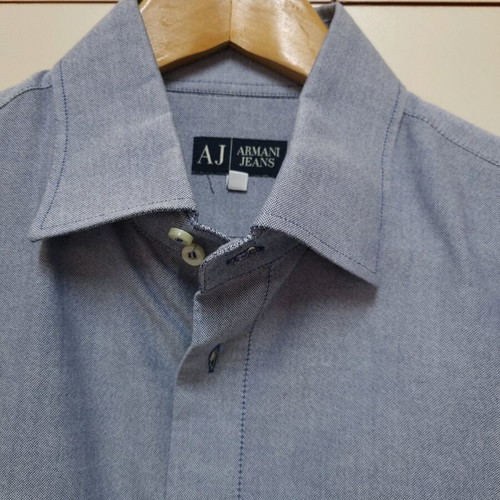 Armani Jeans men's shirt like new, blue, size M