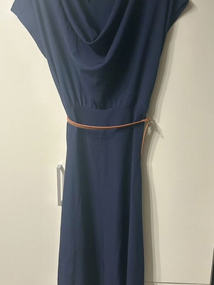 Anel blue midi dress new unworn, size S