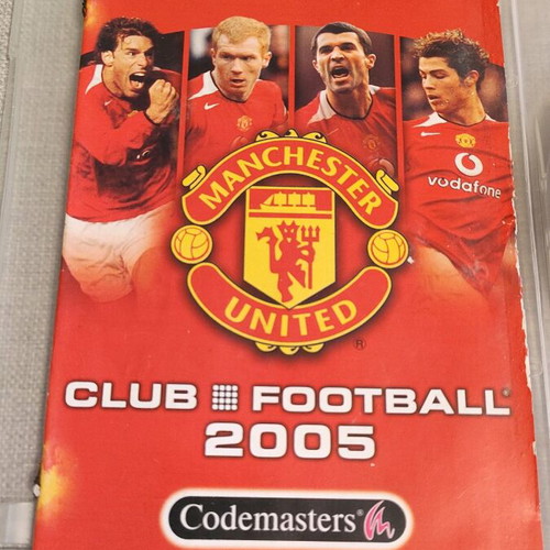 Manchester United Club Football 2005 PS2 used
