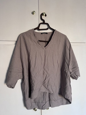 Σετ New Age μπεζ, σαν καινούργιο, μέγεθος small-medium, μπλούζα και παντελόνι με τσέπες