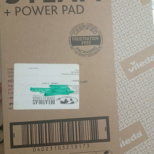 Vileda Steam Power Pad new in original sealed packaging